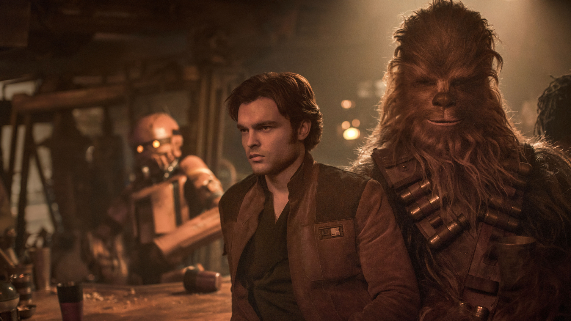 Han Solo (Alden Ehrenreich) in "Solo: A Star Wars Story"