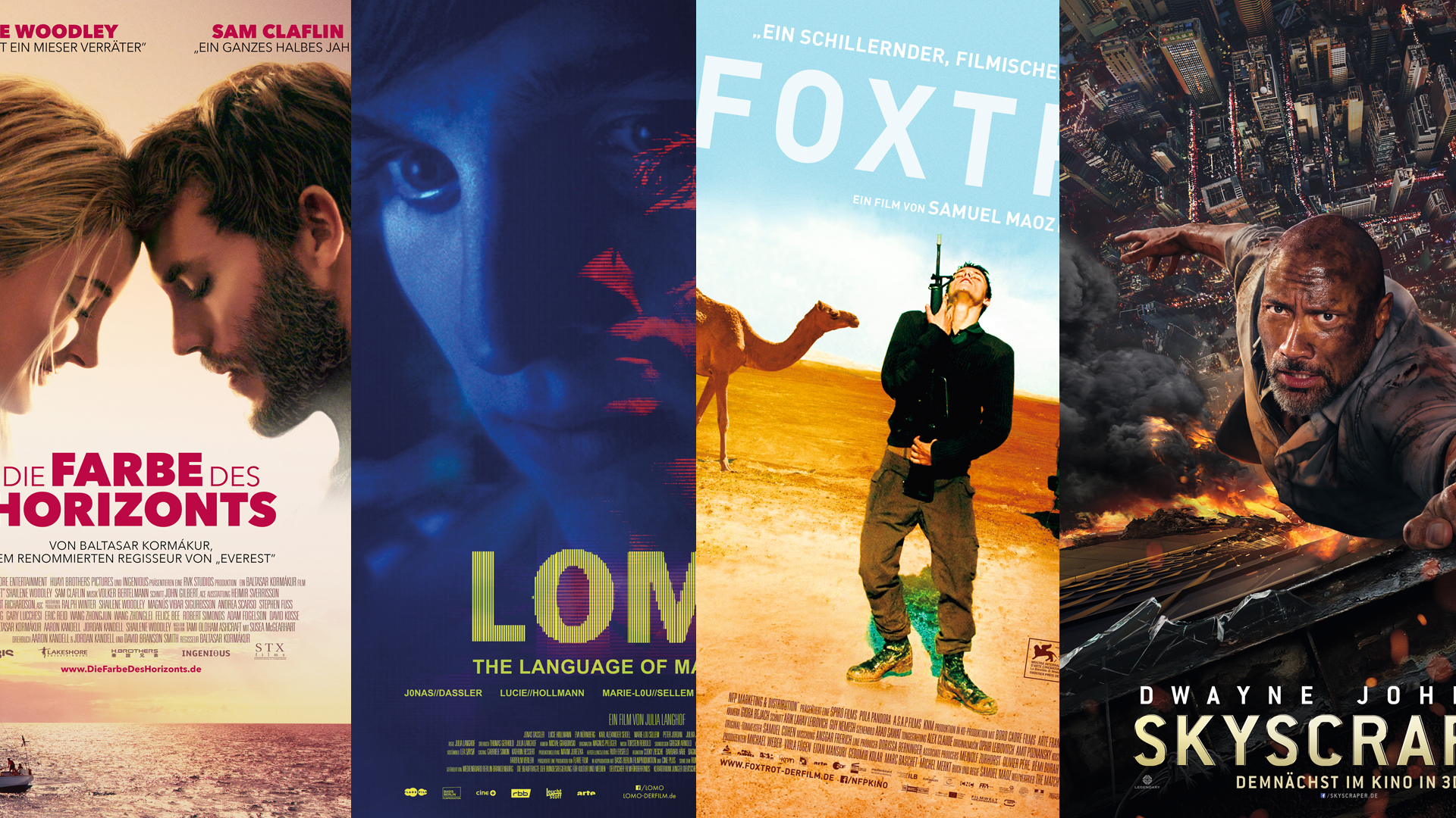 Kinostarts (12.07.2018): Plakate der aktuellen Filmstarts.