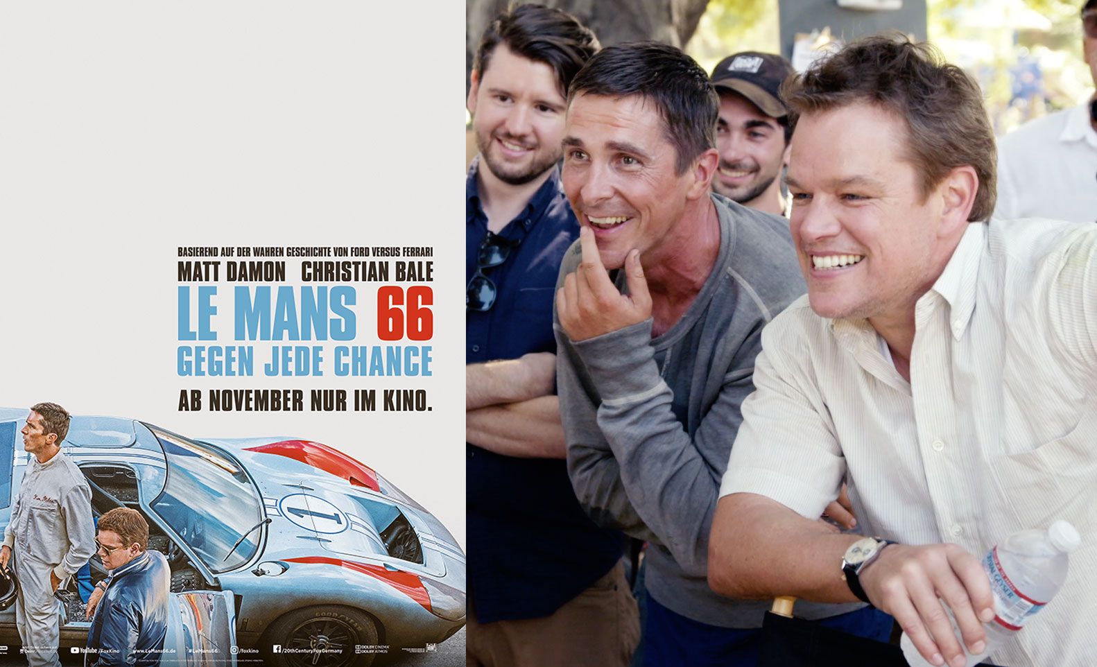 Le Mans 66 - Christian Bale and Matt Damon Interview