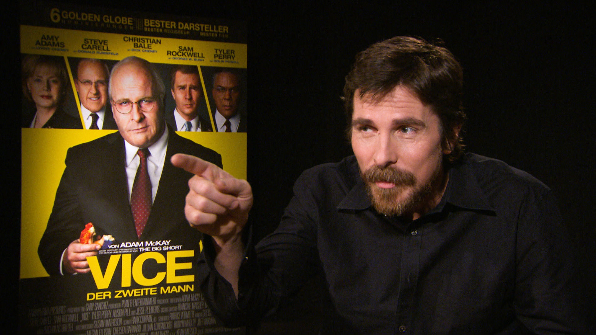 Steven Gätjen im Interview mit Christian Bale