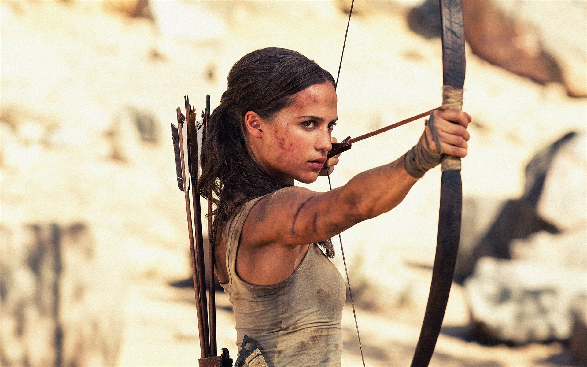 Szene aus dem Film Tomb Raider